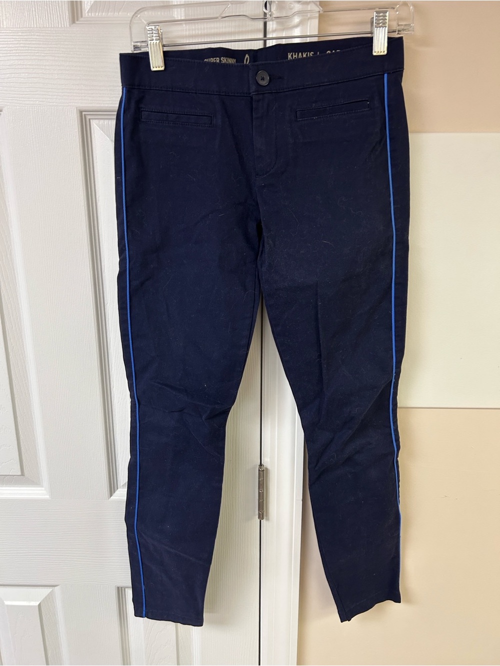 Khakis by Gap Navy Blue Super Skinny Pants